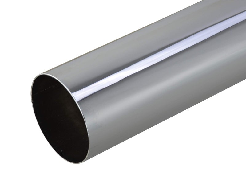 TBOZZ 5" ODÃ—24" Curved Chrome Exhaust Stack Pipe - Image 4